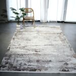 Luxurious Turkish polyester rug, washable and versatile, suitable for indoor and outdoor use, perfect living room carpet, bedroom rugs, and modern home décor in UAE.