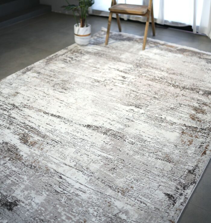 Luxurious Turkish polyester rug, washable and versatile, suitable for indoor and outdoor use, perfect living room carpet, bedroom rugs, and modern home décor in UAE.