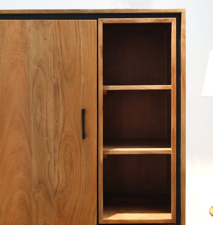 High board door with 2 drawer design, premium office furniture Dubai, modern royal furniture and western furniture style, perfect bedroom furniture or outdoor furniture, available at furniture shop near me UAE.