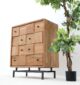 DRASER 4 Drawer with Iron Stand stylish storage unit, modern office furniture Dubai, royal furniture for home and workspace, durable western furniture available at furniture shop near me UAE.