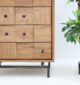 DRASER 4 Drawer with Iron Stand stylish storage unit, modern office furniture Dubai, royal furniture for home and workspace, durable western furniture available at furniture shop near me UAE.