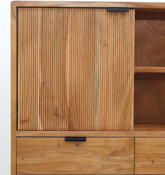 High board door with 2 drawer design, premium office furniture Dubai, modern royal furniture and western furniture style, perfect bedroom furniture or outdoor furniture, available at furniture shop near me UAE.
