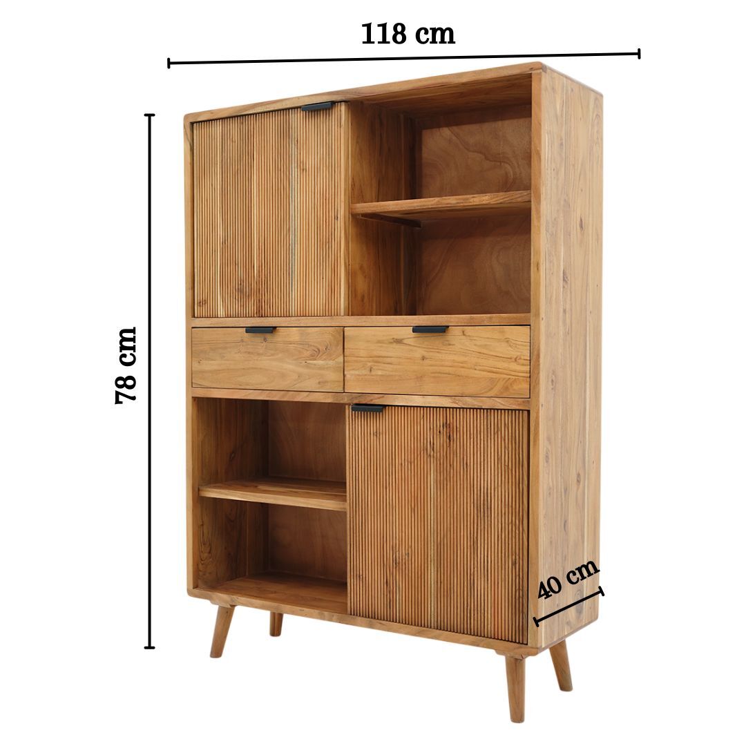 High Board Door 2 Drawer High Board with 2 Doors and 2 Drawers – Luxury Home Furniture Dubai