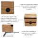Two Bedside Drawers – Luxury Bedroom Furniture Dubai