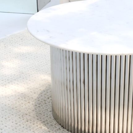 SteelStem Coffee Table – Modern Living Room Furniture Dubai