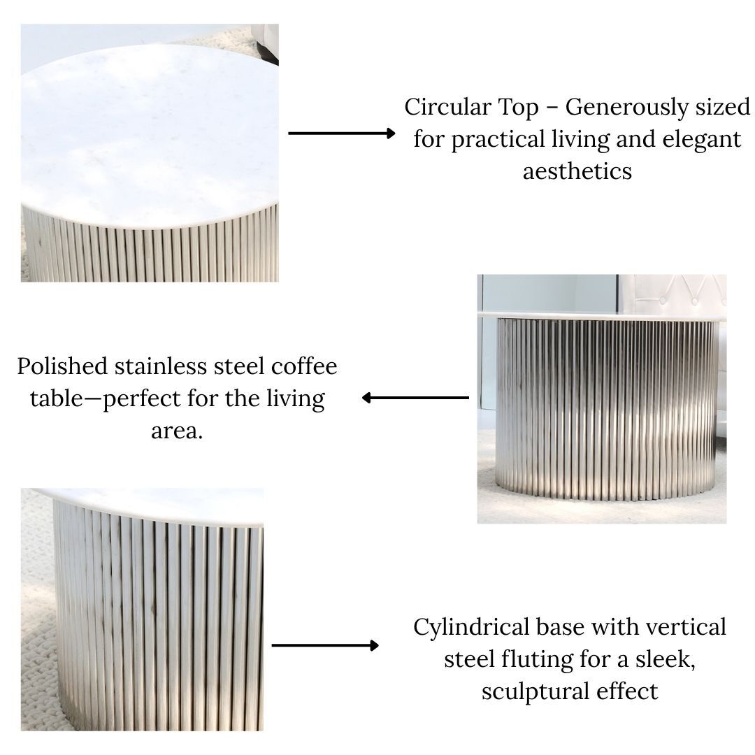 SteelStem Coffee Table SteelStem Coffee Table – Modern Living Room Furniture Dubai