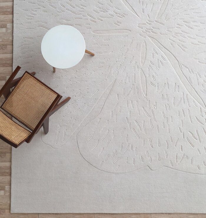 Handmade tufted rug designed in Dubai, premium rugs and carpets for indoor and outdoor floorings