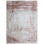 Rust & Beige Abstract Machine Made Carpet (270?360 cm) ? MMB-48