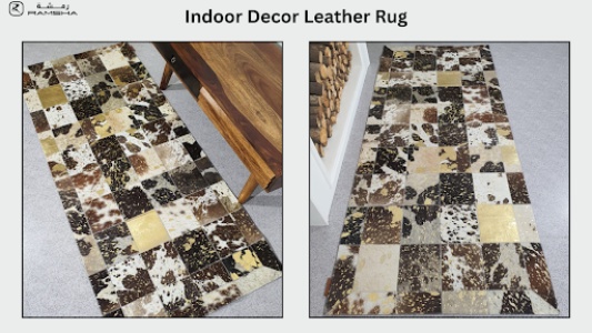 Indoor Decor Leather Rug - Blog Image