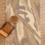 Abstract Wool & Viscose Handmade Carpet 200x300 - HTWV-179